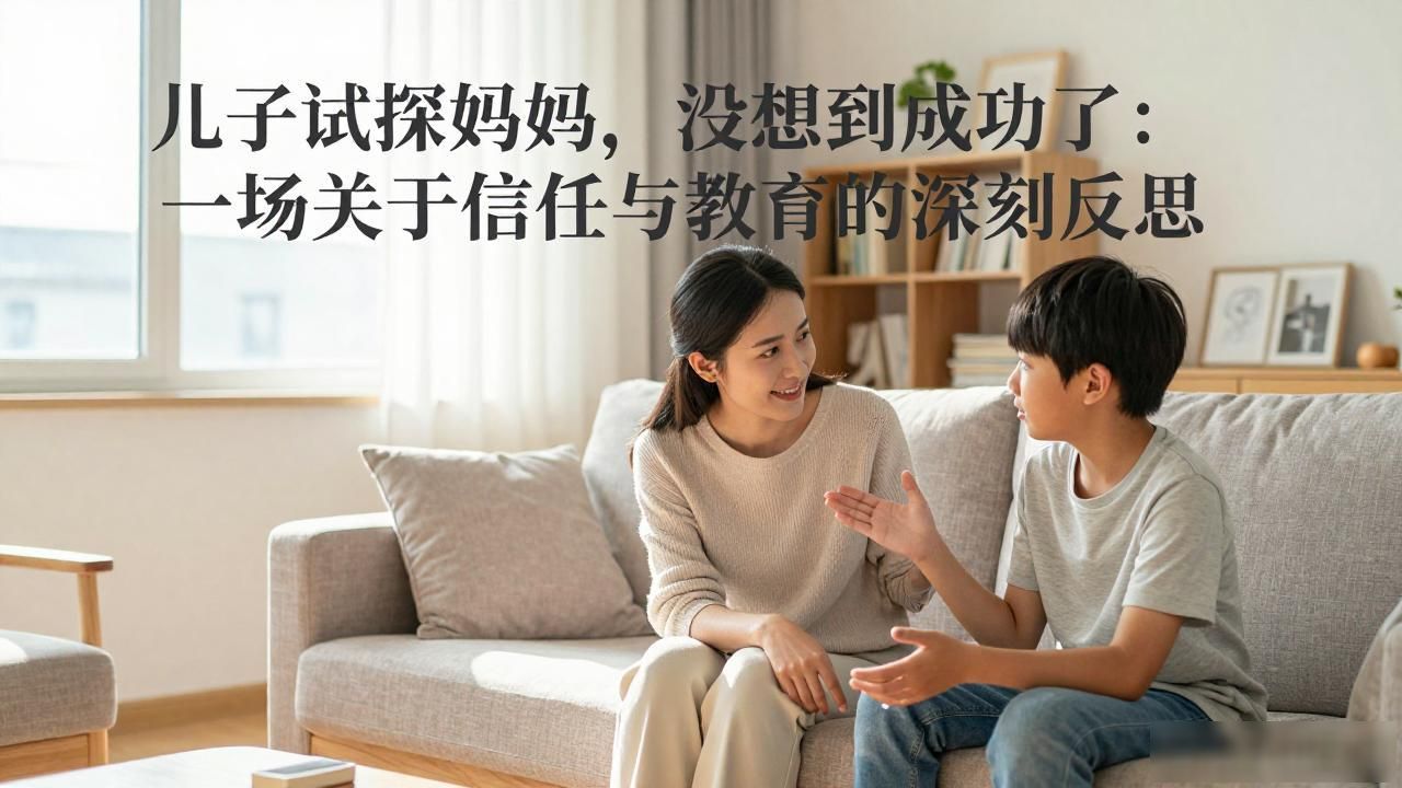 想到儿子心里好难受_试探想到儿子没成功妈妈怎么办_儿子试探妈妈,没想到成功了