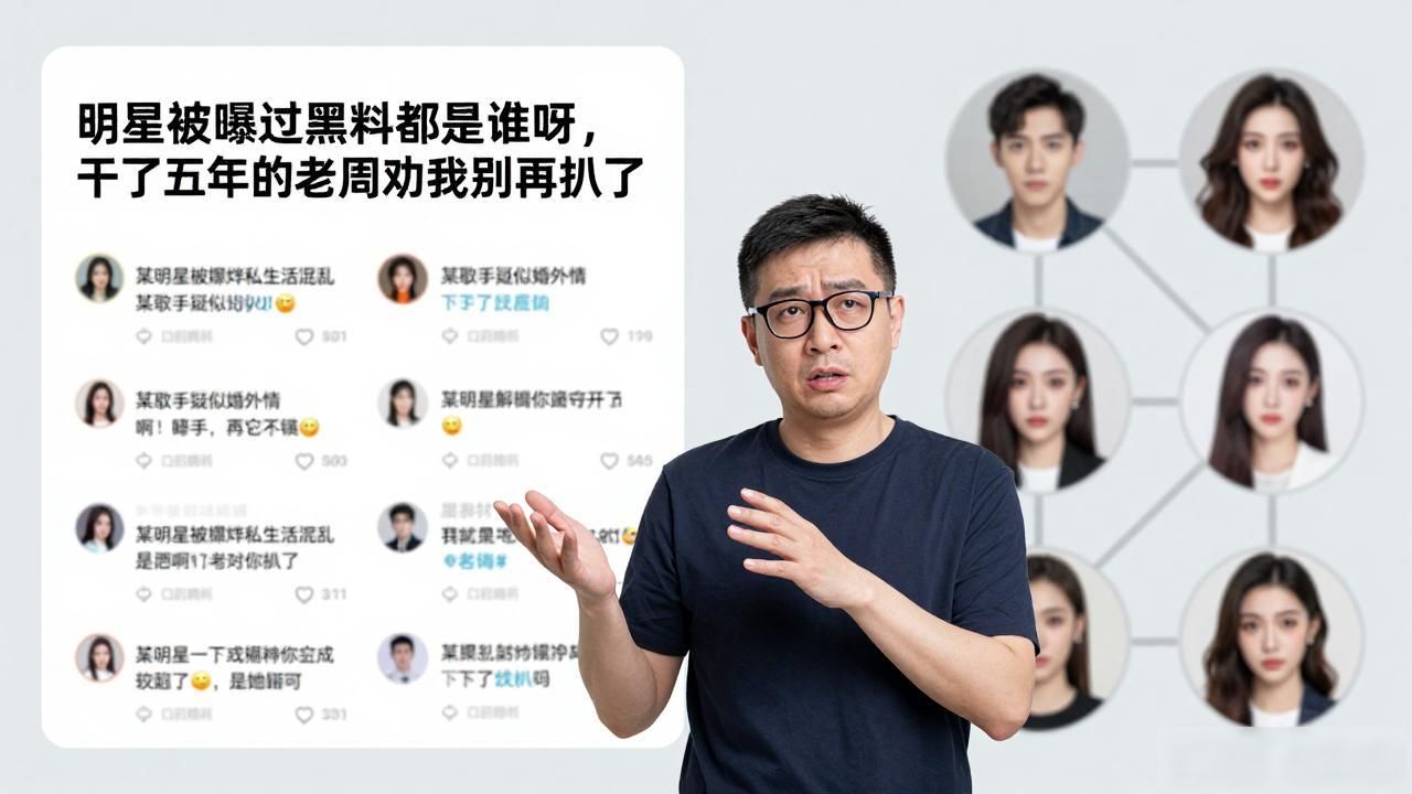 被曝过黑料的明星是谁呀,_明星黑历史揭秘视频_明星被黑时最鼓励的话